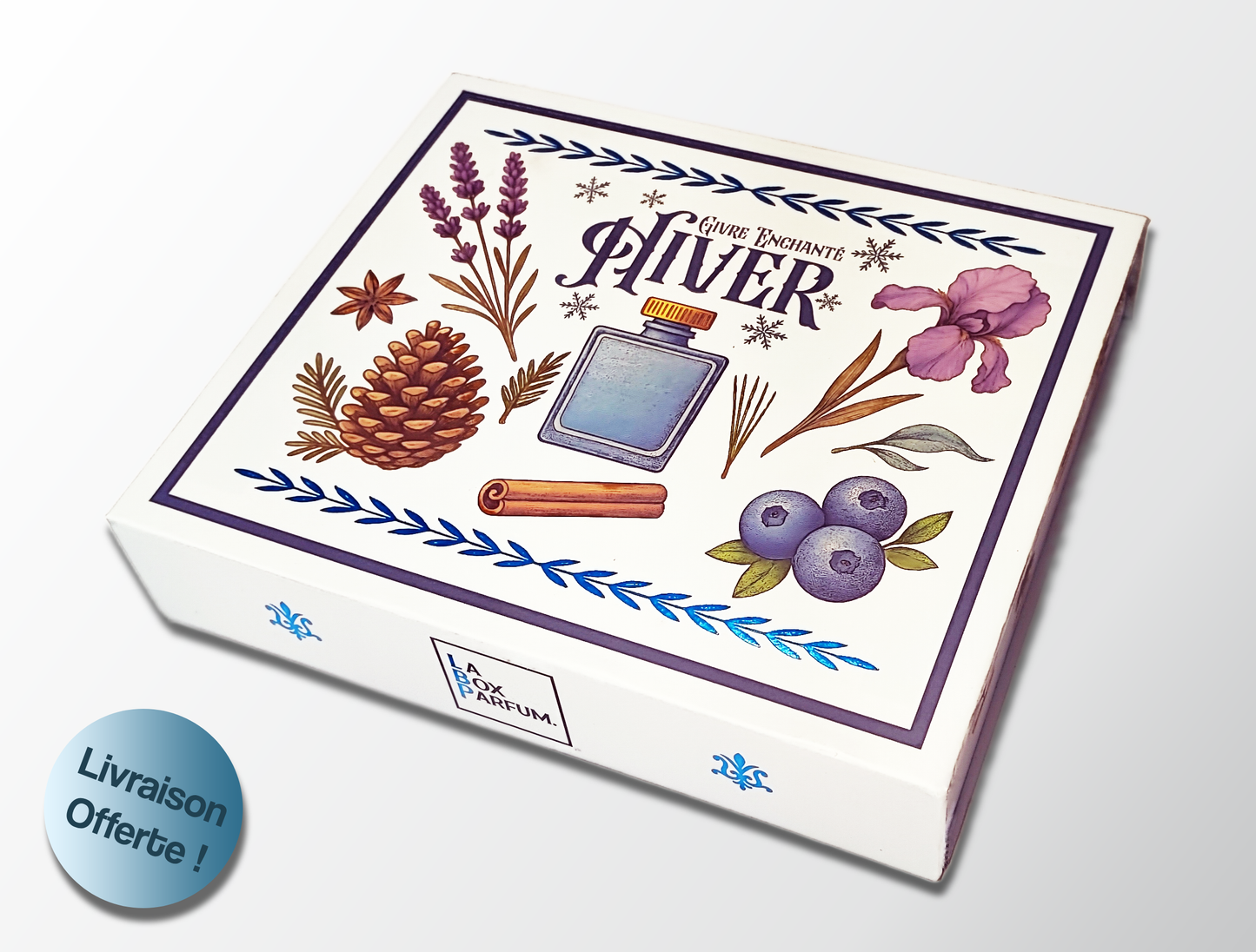 La Box Parfum Hiver – Coffret saisonnier & Abonnement découverte - (Prix standard 49,99€)