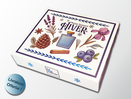 La Box Parfum Hiver – Coffret saisonnier & Abonnement découverte - (Prix standard 49,99€)