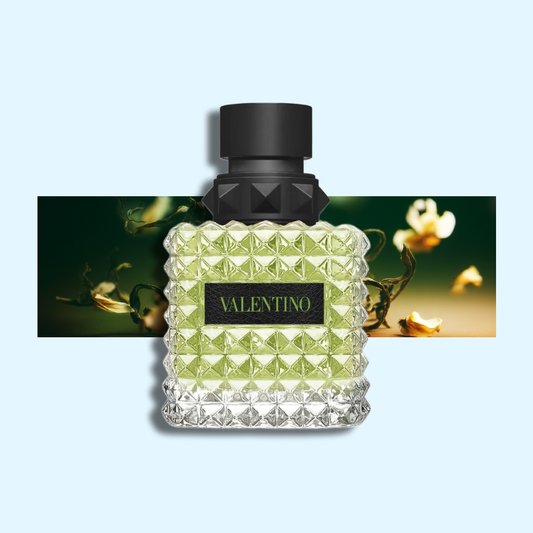 Valentino Donna Born in Roma Green Stravaganza